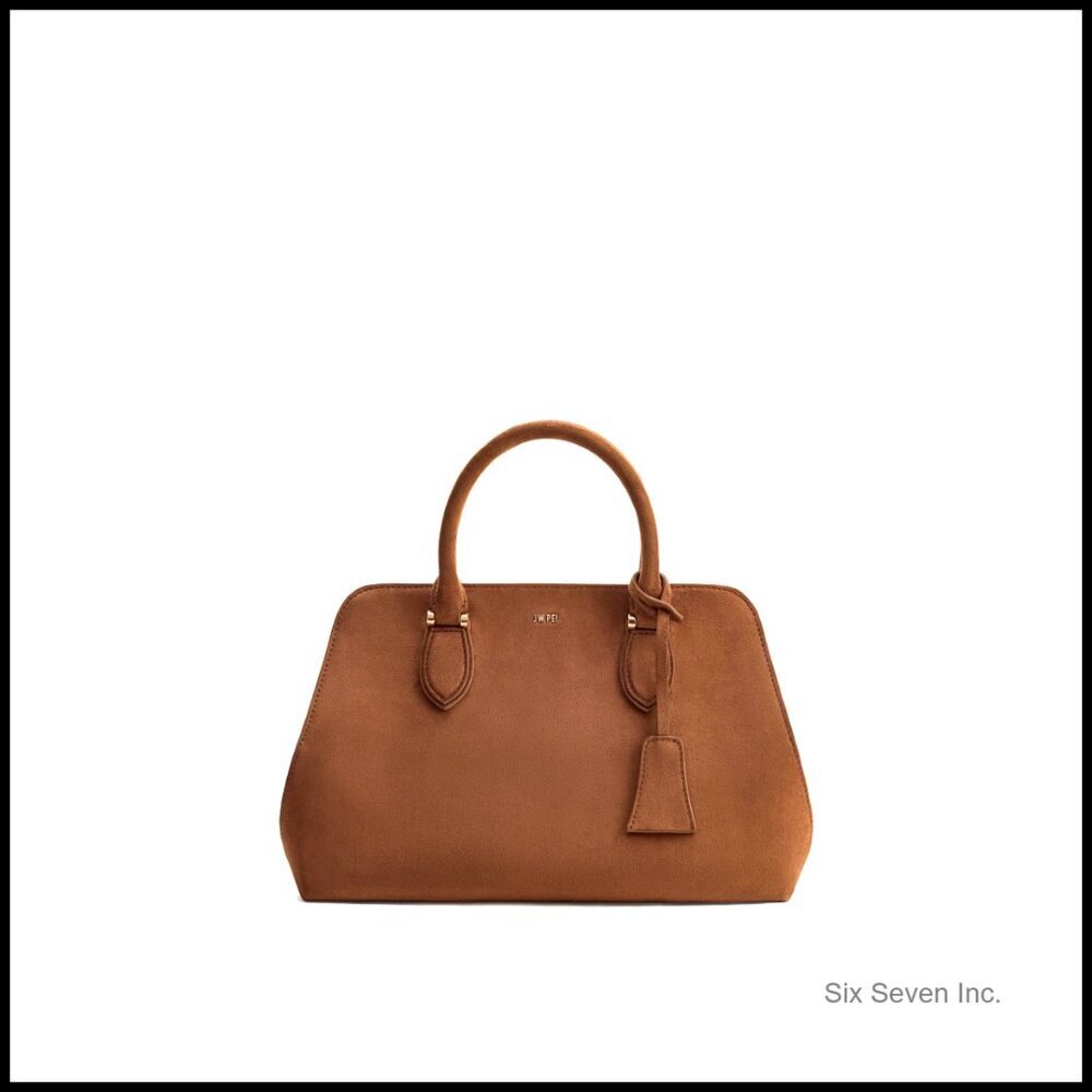 Lara Tote Bag Gold Hardware Adjustable Strap Crossbody Chic Minimalist